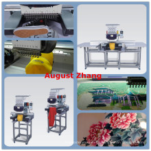 China Shenzhen Elucky high speed different single head embroidery machine with top quality for textile embroidery